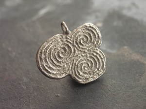 Newgrange Pendant in stainless steel