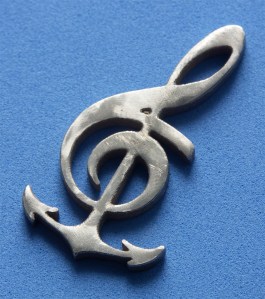 Anchors and Anthems Pendant front