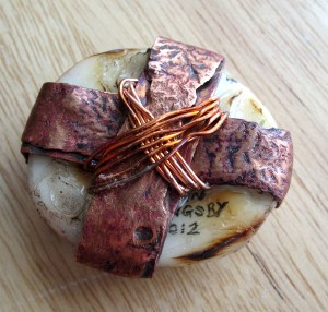 Faux Scrimshaw back