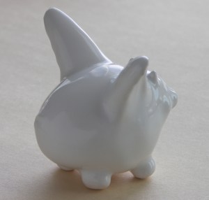 Flying Pig in Ceramic