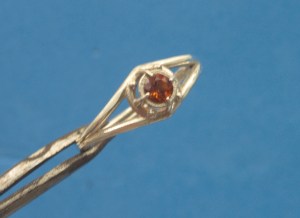 Silver with Fire Citrine - photo 3