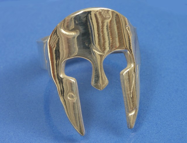 Spartan Helmet Ring