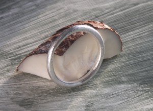 Argentium Brushed Band