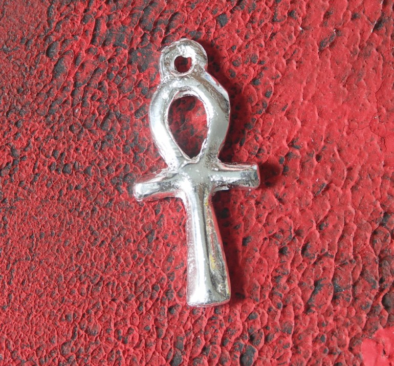 .999 Silver Ankh Pendant