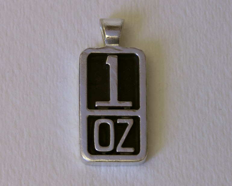 1oz pendant